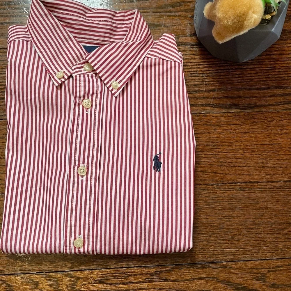 🤗- Ralph Lauren button down shirt for boy size 5